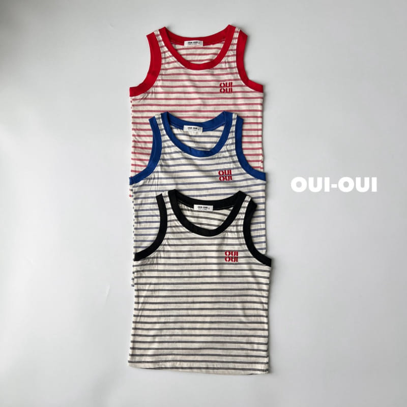 Oui Oui - Korean Children Fashion - #kidsshorts - Light Sleeveless Tee - 9