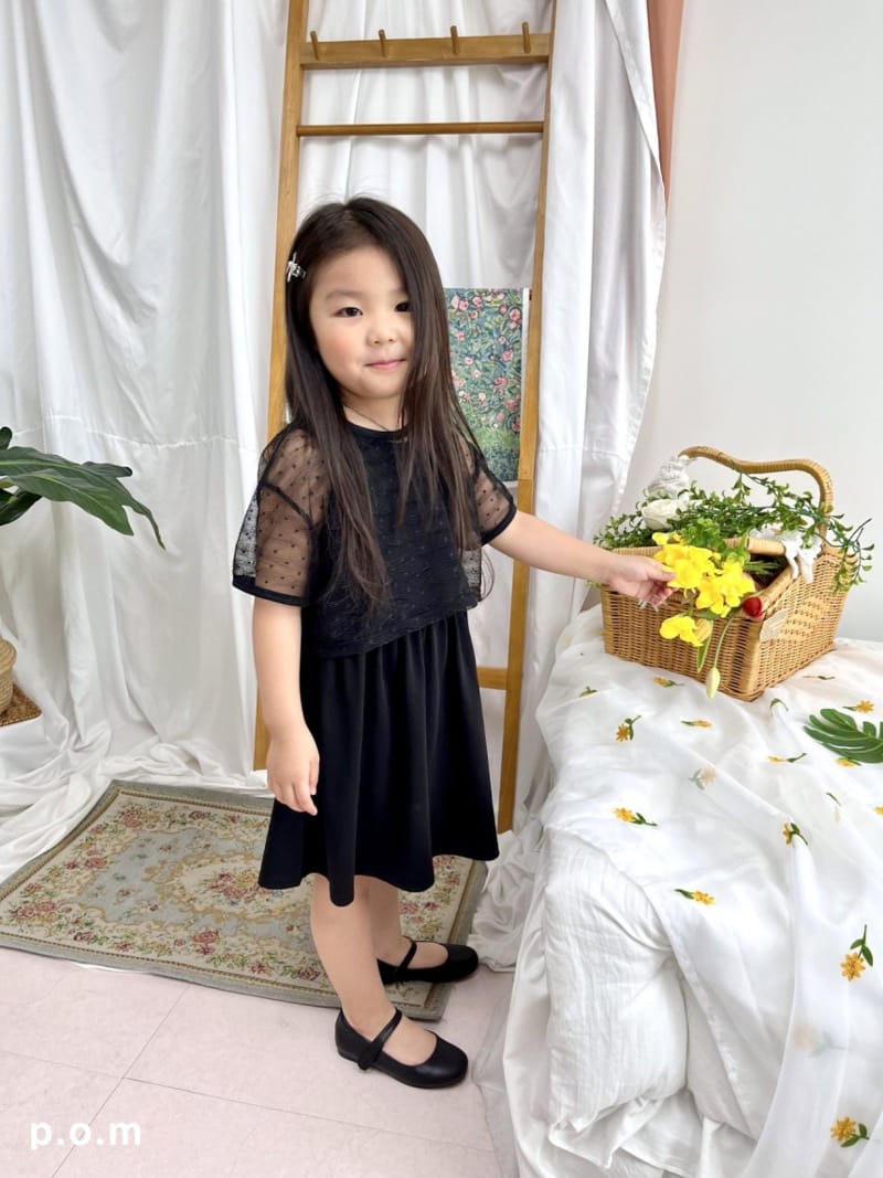 P.o.m - Korean Children Fashion - #childofig - Crop Set One-Piece