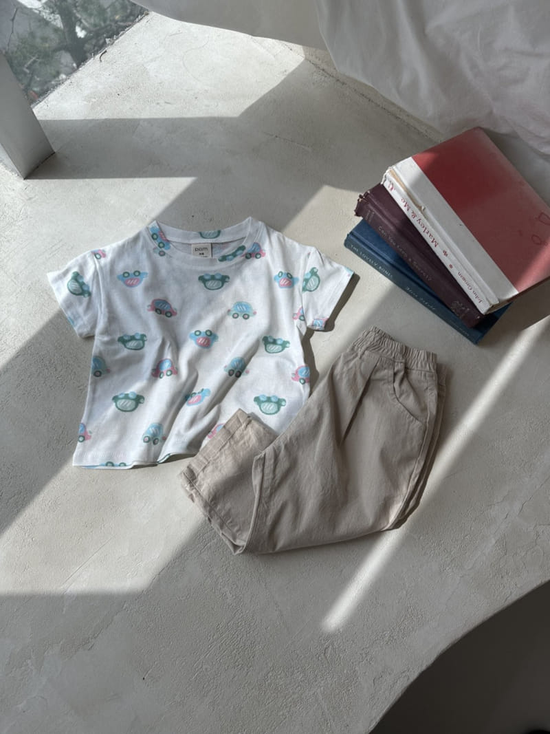 P.o.m - Korean Children Fashion - #discoveringself - Car Tee - 7