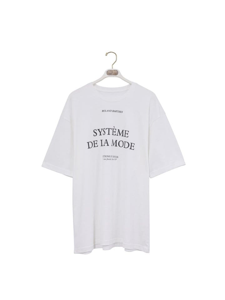 Paper Moon - Korean Women Fashion - #momslook - Oversized LA Mode Print Tee Shirt - 6
