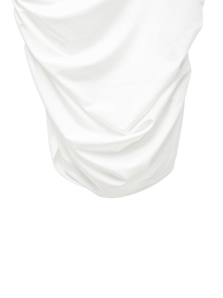 Paper Moon - Korean Women Fashion - #womensfashion - One Shoulder Shirred Detail Sleeveless Top - 9