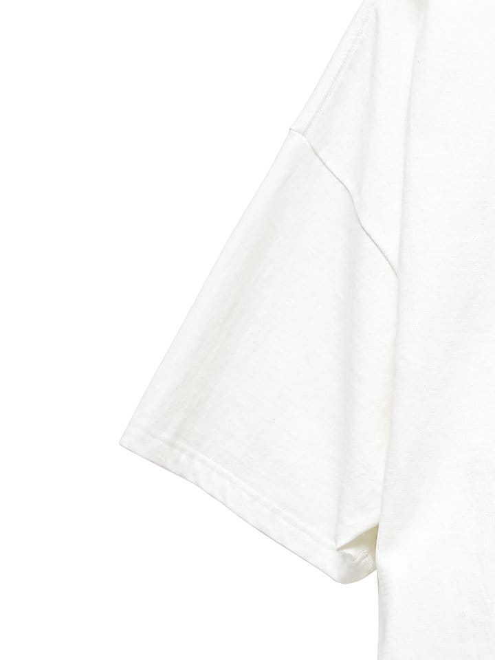 Paper Moon - Korean Women Fashion - #womensfashion - Oversized Jazz Print Tee - 11