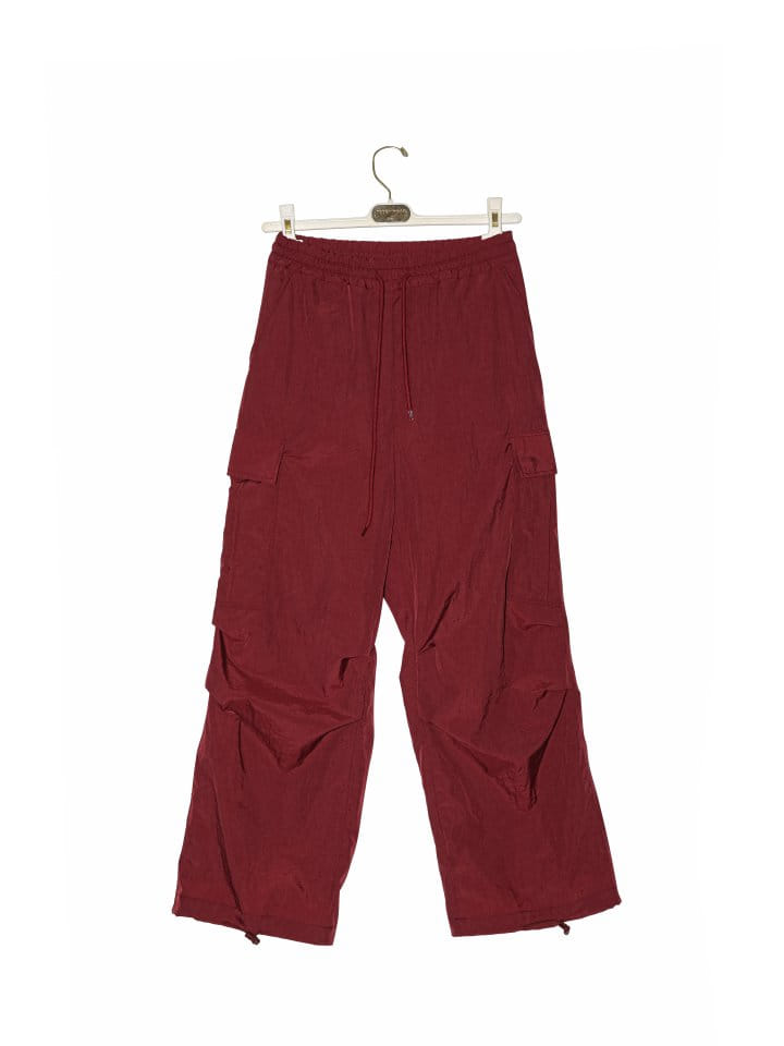 Paper Moon - Korean Women Fashion - #momslook - Nylon Technical Cargo Jogger Pants - 4