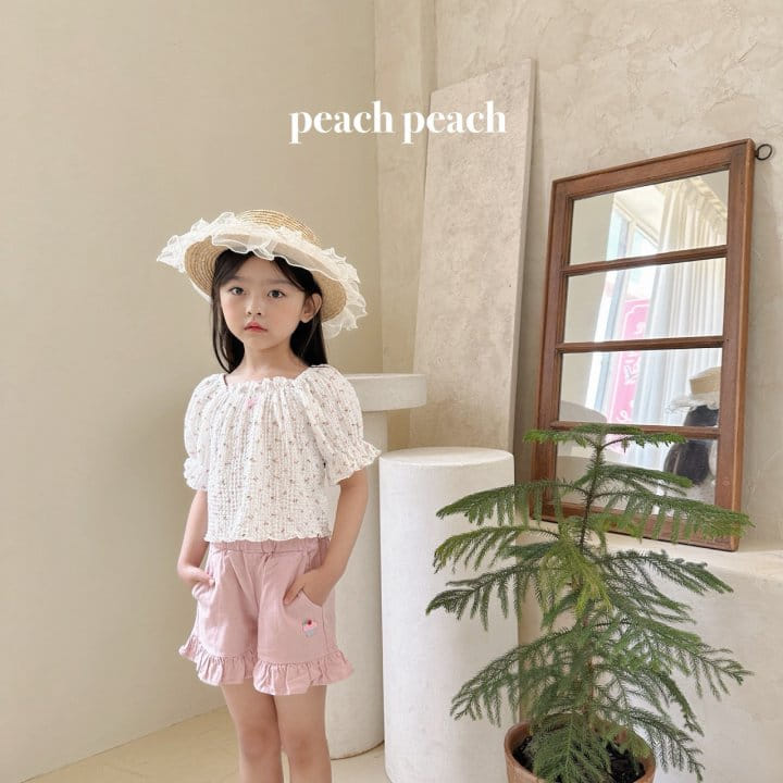 Peach peach - Korean Children Fashion - #childofig - Madeleine Blouse - 2