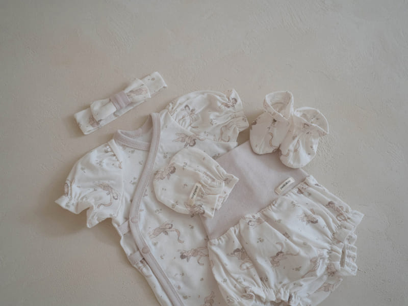Peekaboo - Korean Baby Fashion - #babyboutique - Angella Lovely Bennet Set - 2