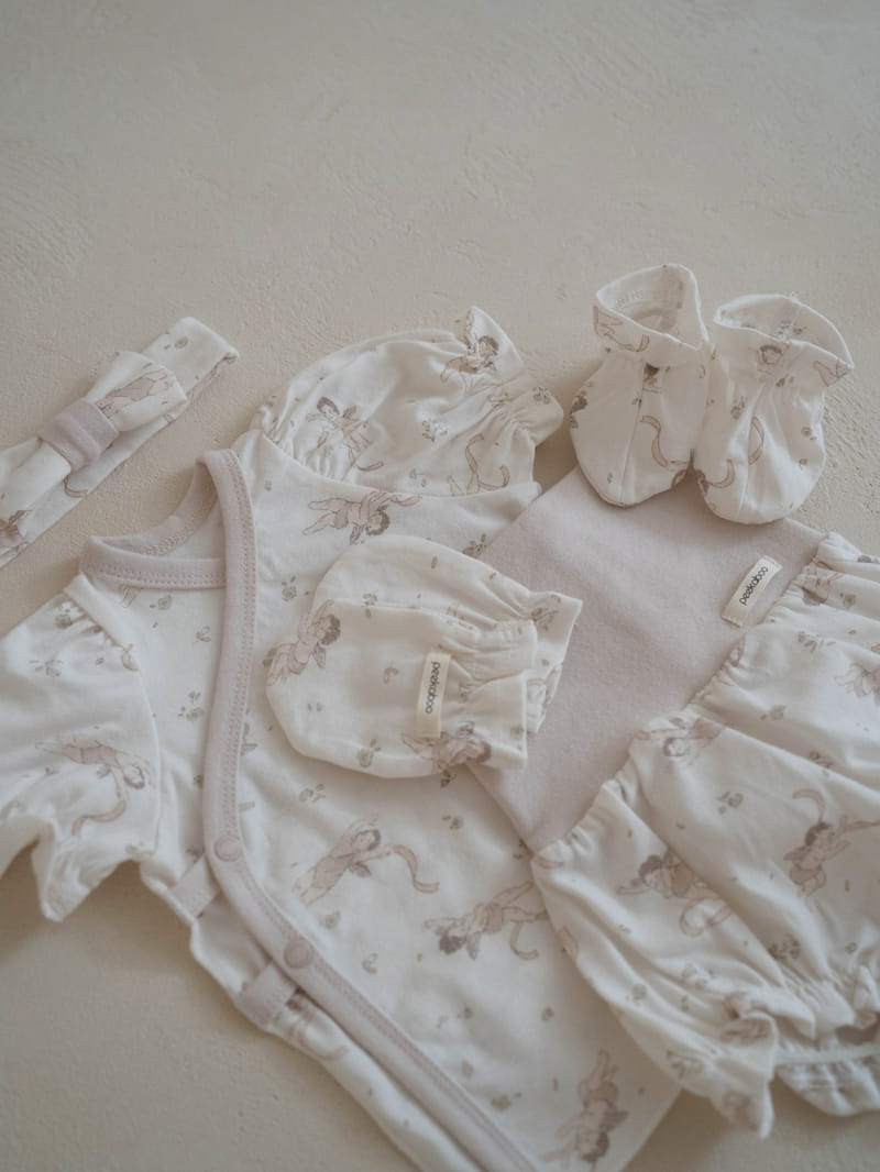 Peekaboo - Korean Baby Fashion - #babyboutique - Angella Lovely Bennet Set - 3