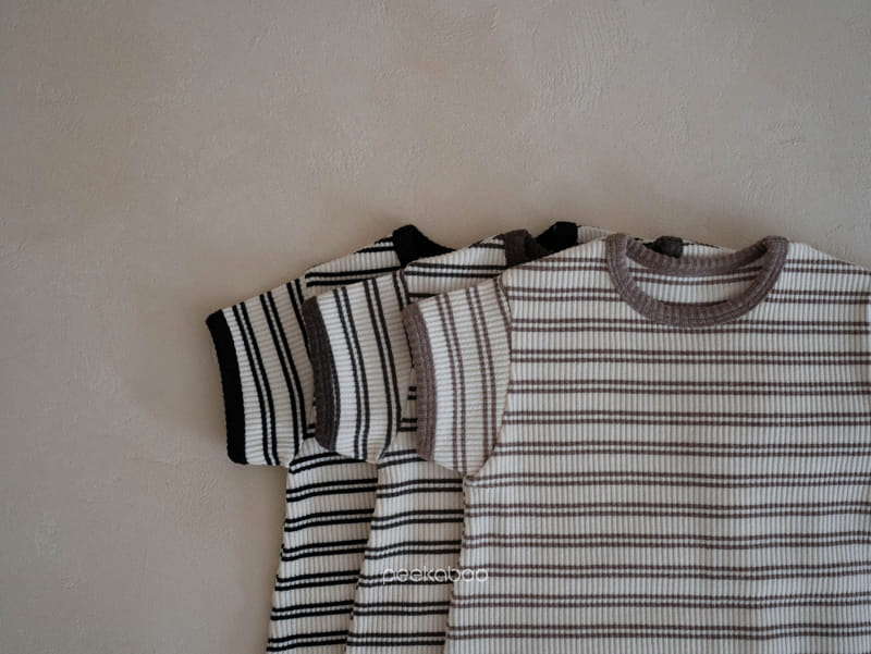 Peekaboo - Korean Baby Fashion - #babyboutique - Paly Body Suit - 6