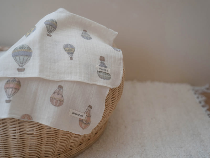 Peekaboo - Korean Baby Fashion - #babyfashion - Hot Air Balloon Handkerchief - 7