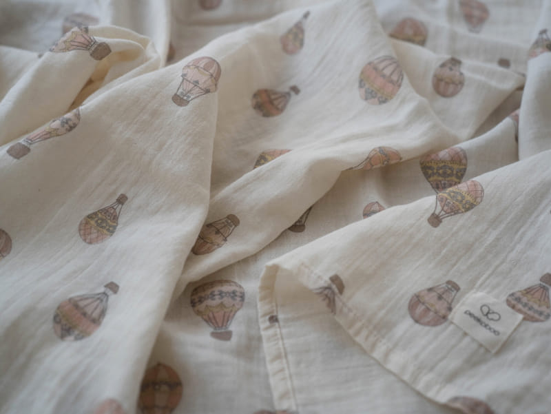Peekaboo - Korean Baby Fashion - #babyfashion - Hot Air Balloon Blanket - 6