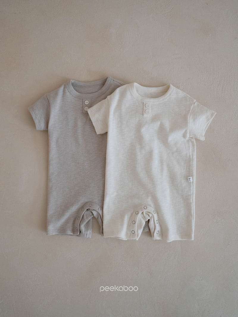 Peekaboo - Korean Baby Fashion - #babyfashion - Gru Body Suit