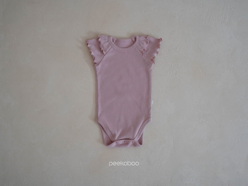 Peekaboo - Korean Baby Fashion - #babylifestyle - Pioni Body Suit - 3
