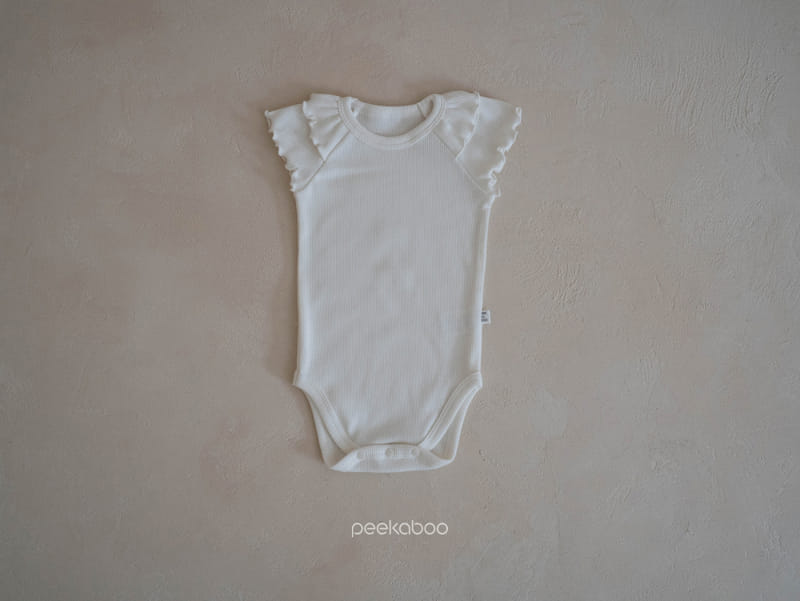 Peekaboo - Korean Baby Fashion - #babylifestyle - Pioni Body Suit - 4