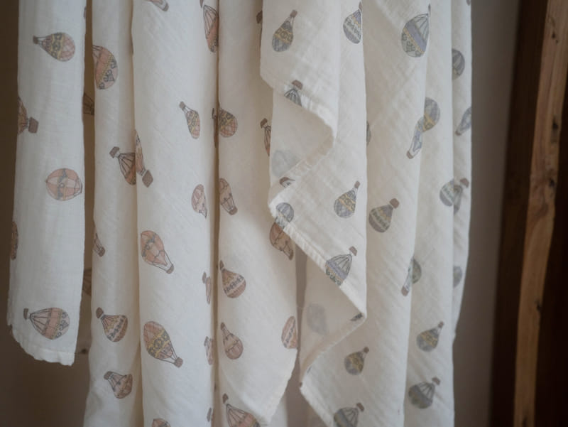 Peekaboo - Korean Baby Fashion - #babyootd - Hot Air Balloon Blanket - 11