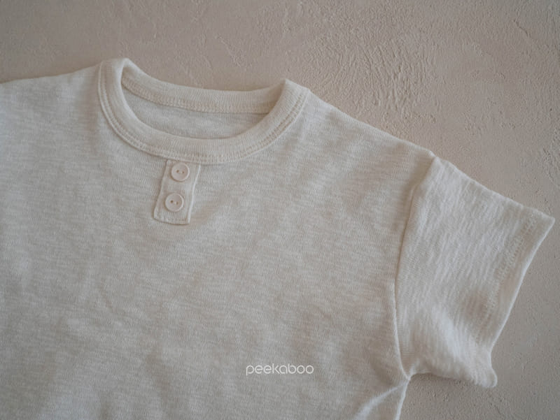 Peekaboo - Korean Baby Fashion - #babyootd - Gru Baby Top Bottom Set - 5