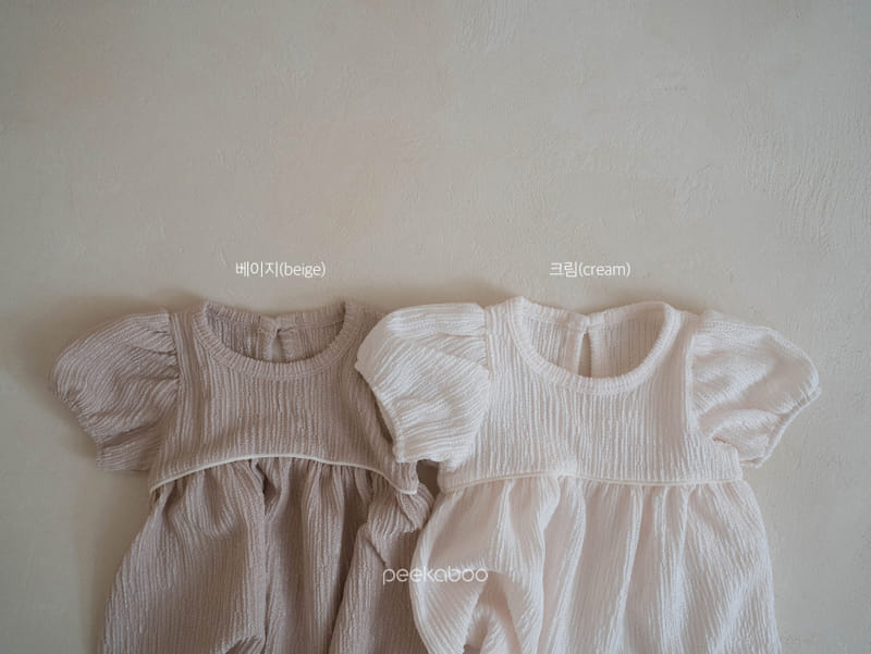 Peekaboo - Korean Baby Fashion - #onlinebabyboutique - Holly Body Suit - 5