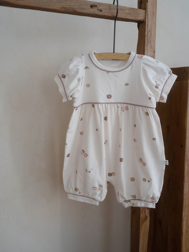 Peekaboo - Korean Baby Fashion - #onlinebabyboutique - Doughnut Body Suit - 6