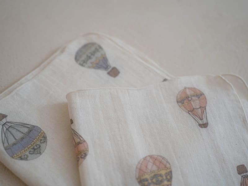 Peekaboo - Korean Baby Fashion - #onlinebabyboutique - Hot Air Balloon Handkerchief