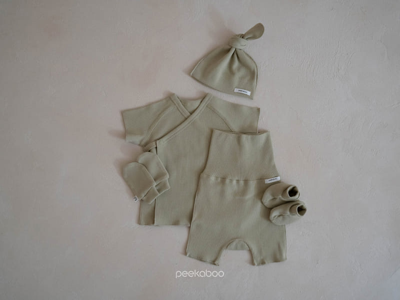 Peekaboo - Korean Baby Fashion - #onlinebabyshop - Baker Bonnet Set - 3