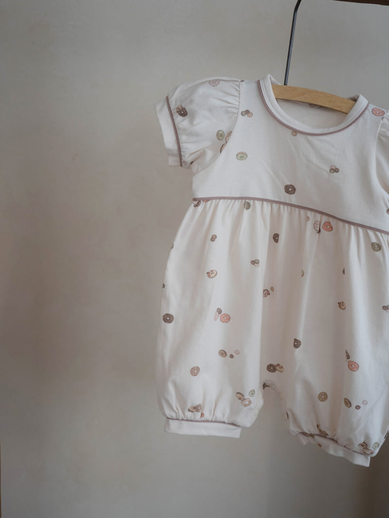 Peekaboo - Korean Baby Fashion - #onlinebabyshop - Doughnut Body Suit - 7