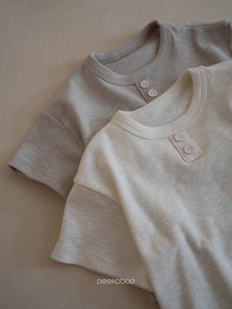 Peekaboo - Korean Baby Fashion - #onlinebabyshop - Gru Baby Top Bottom Set - 10