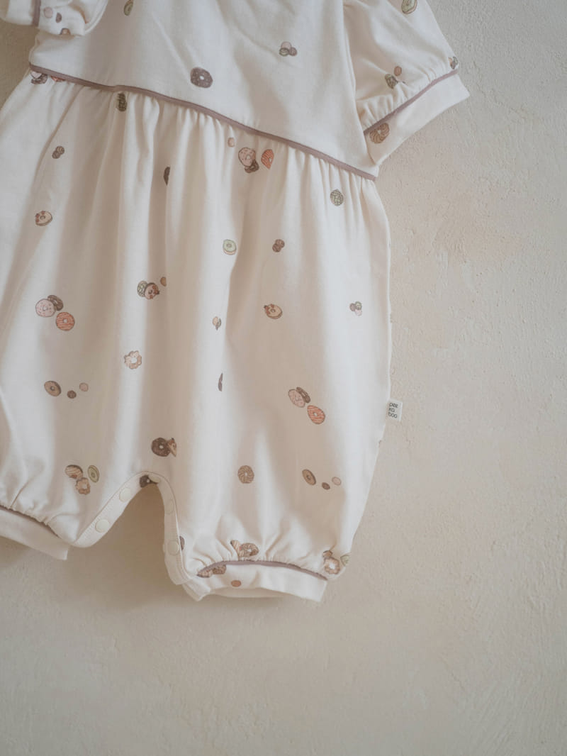 Peekaboo - Korean Baby Fashion - #smilingbaby - Doughnut Body Suit - 8