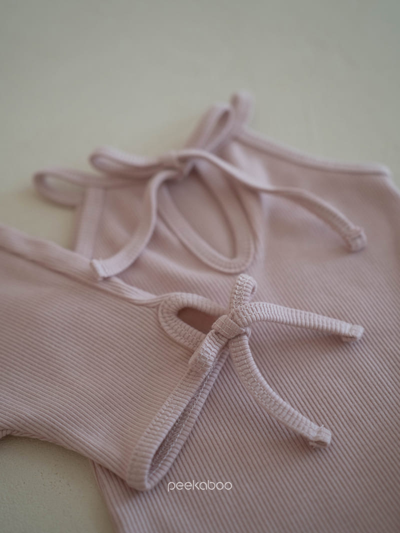 Peekaboo - Korean Children Fashion - #Kfashion4kids - Sweetpi Top Bottom Set - 8