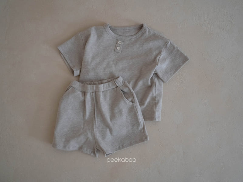 Peekaboo - Korean Children Fashion - #kidzfashiontrend - Gru Top Bottom Set - 4