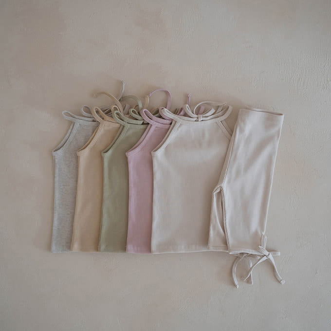 Peekaboo - Korean Children Fashion - #childrensboutique - Sweetpi Top Bottom Set