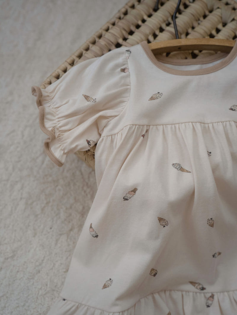 Peekaboo - Korean Children Fashion - #childrensboutique - Icecream One-Piece - 7