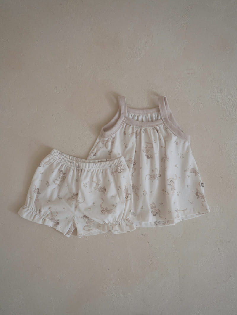 Peekaboo - Korean Children Fashion - #designkidswear - Angella Top Bottom Set