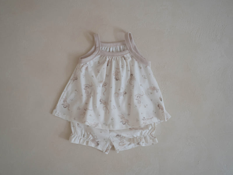 Peekaboo - Korean Children Fashion - #discoveringself - Angella Top Bottom Set - 2