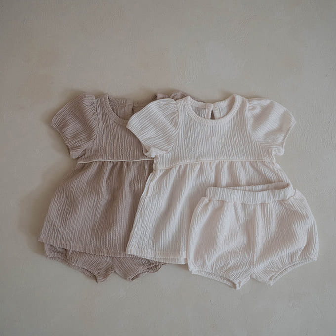 Peekaboo - Korean Children Fashion - #kidzfashiontrend - Holly Top Bottom Set