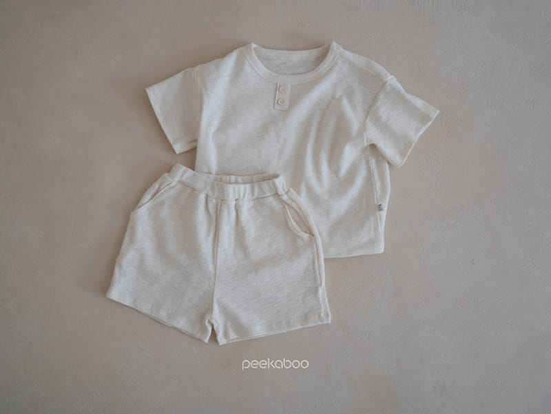 Peekaboo - Korean Children Fashion - #kidzfashiontrend - Gru Top Bottom Set - 3