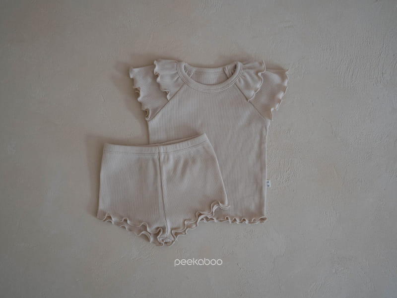 Peekaboo - Korean Children Fashion - #magicofchildhood - Pioni Top Bottom Set - 6