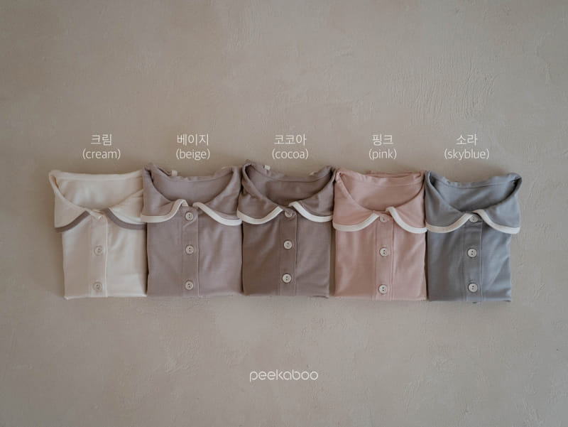 Peekaboo - Korean Children Fashion - #magicofchildhood - Mari Top Bottom Set - 2