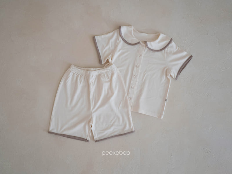 Peekaboo - Korean Children Fashion - #minifashionista - Mari Top Bottom Set - 3