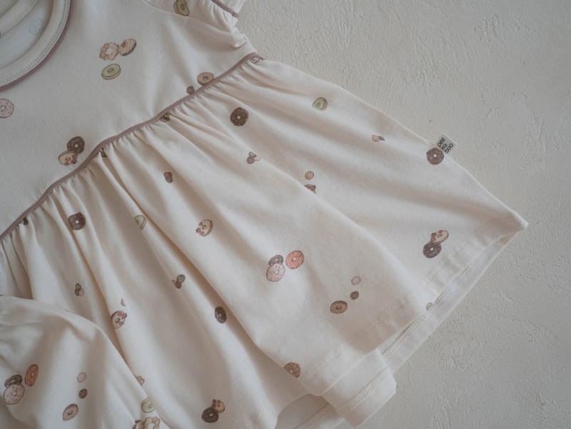 Peekaboo - Korean Children Fashion - #prettylittlegirls - Doughnut Top Bottom Set - 5