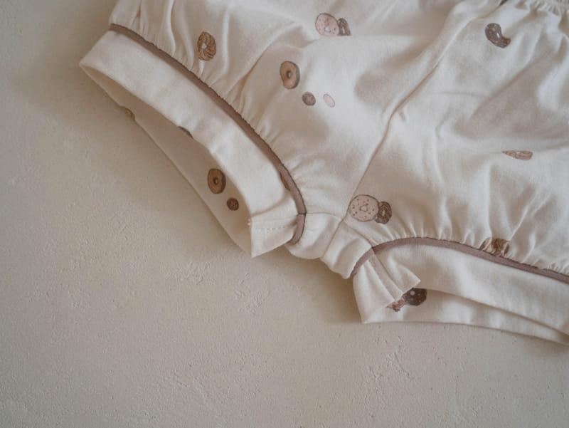 Peekaboo - Korean Children Fashion - #stylishchildhood - Doughnut Top Bottom Set - 8
