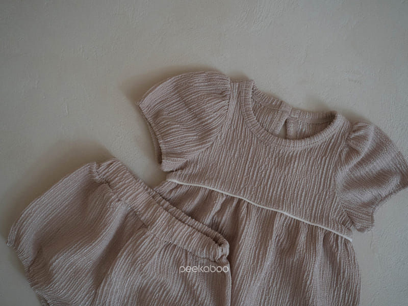 Peekaboo - Korean Children Fashion - #todddlerfashion - Holly Top Bottom Set - 7