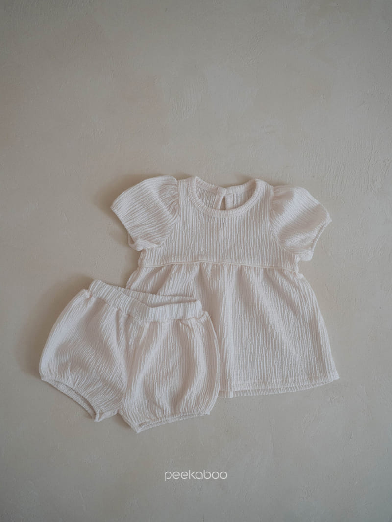 Peekaboo - Korean Children Fashion - #toddlerclothing - Holly Top Bottom Set - 8