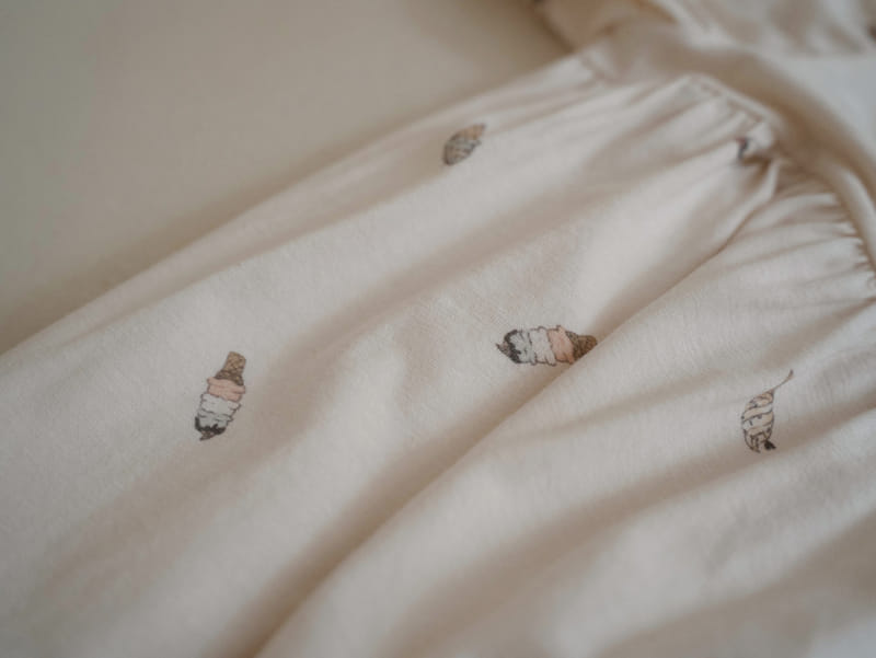 Peekaboo - Korean Children Fashion - #todddlerfashion - Icecream One-Piece - 4