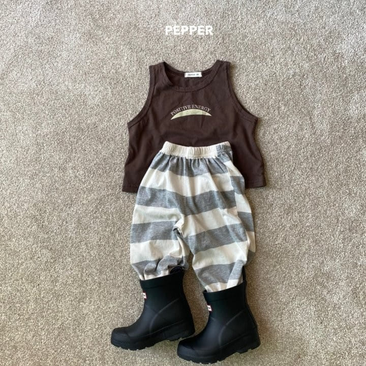Pepper - Korean Children Fashion - #Kfashion4kids - Vanilla ST Jogger Pants - 7