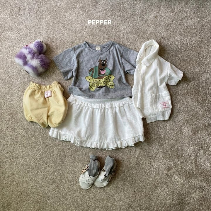 Pepper - Korean Children Fashion - #kidzfashiontrend - Cracker Skirt - 4