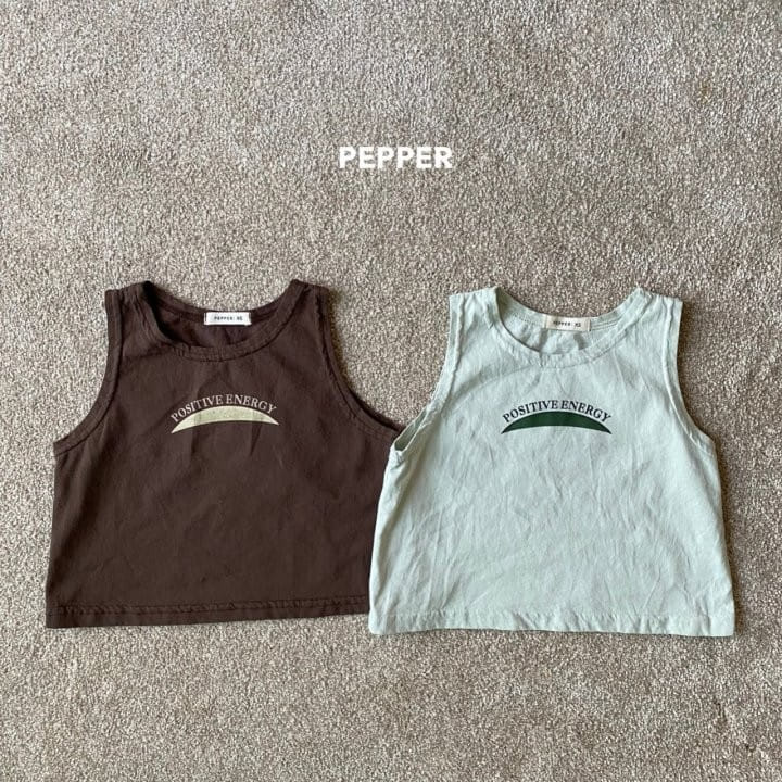 Pepper - Korean Children Fashion - #Kfashion4kids - Energy Sleeveless Tee