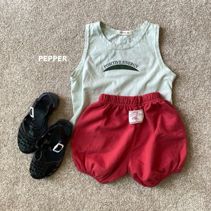 Pepper - Korean Children Fashion - #childofig - Energy Sleeveless Tee - 6