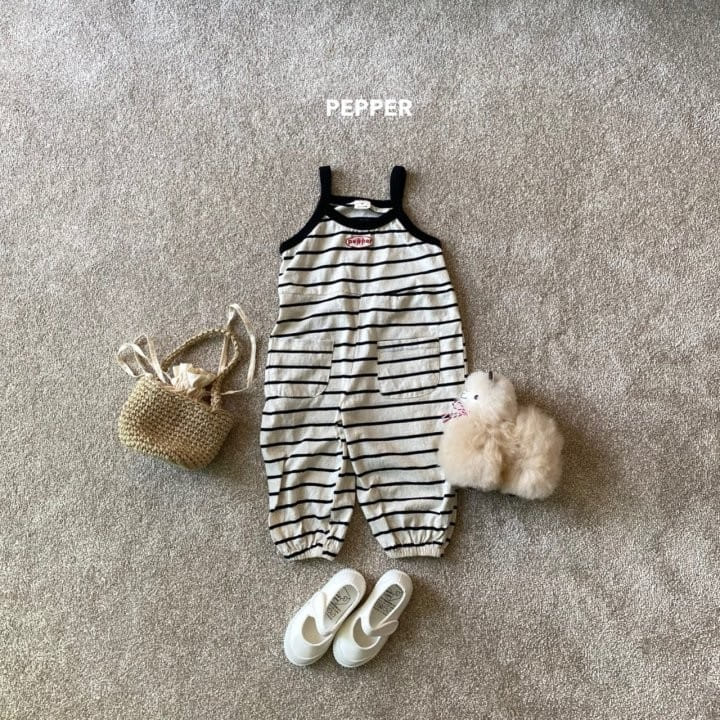 Pepper - Korean Children Fashion - #childrensboutique - Playground Jumpsuit - 4