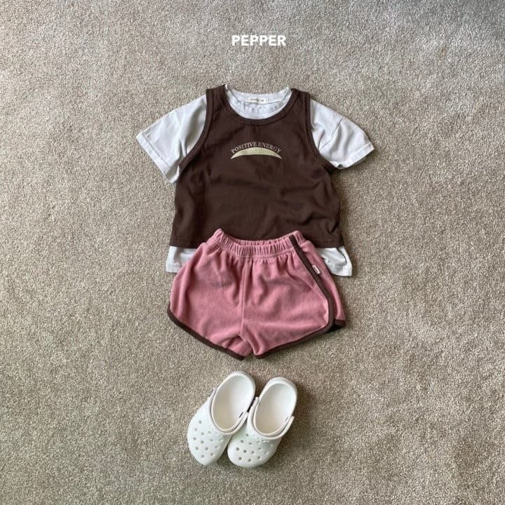 Pepper - Korean Children Fashion - #designkidswear - Energy Sleeveless Tee - 9