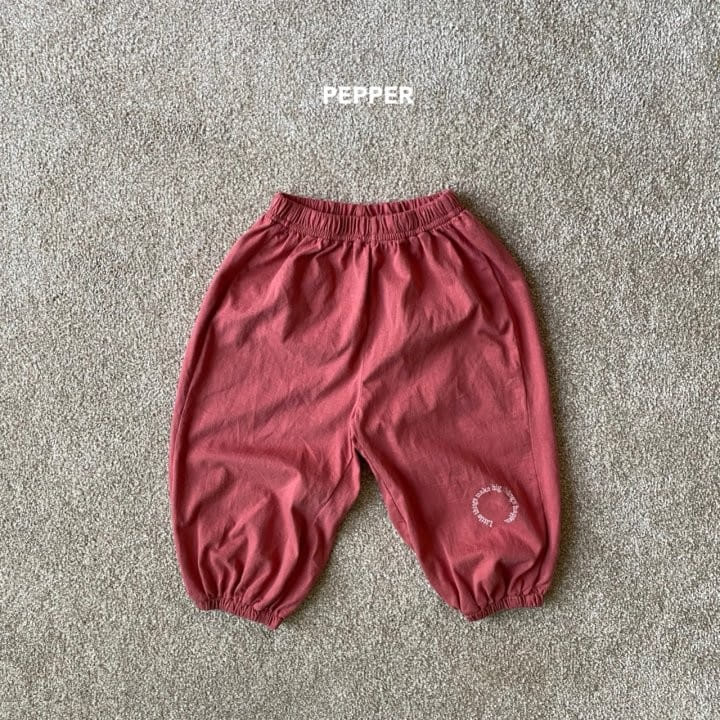 Pepper - Korean Children Fashion - #fashionkids - Tomato Jogger Pants - 2