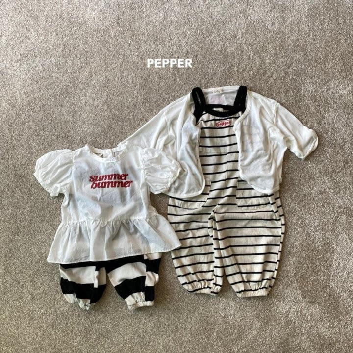 Pepper - Korean Children Fashion - #kidsshorts - Summer Cardigan - 10