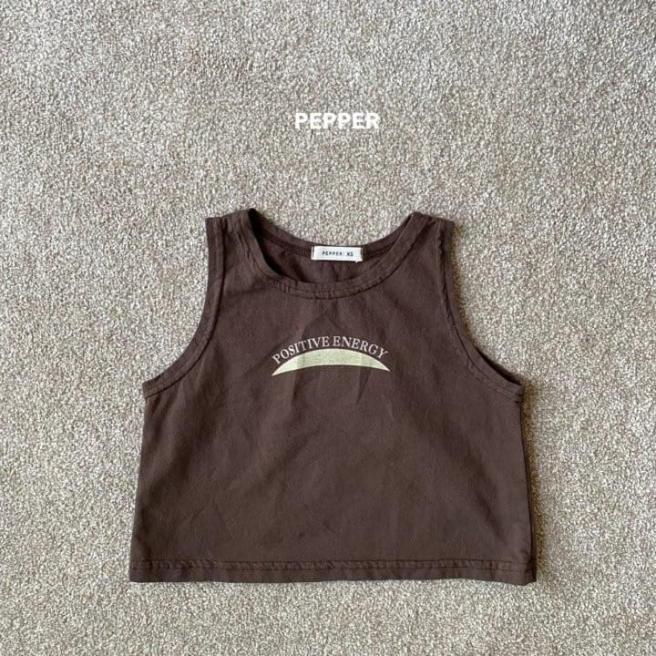Pepper - Korean Children Fashion - #magicofchildhood - Energy Sleeveless Tee - 3